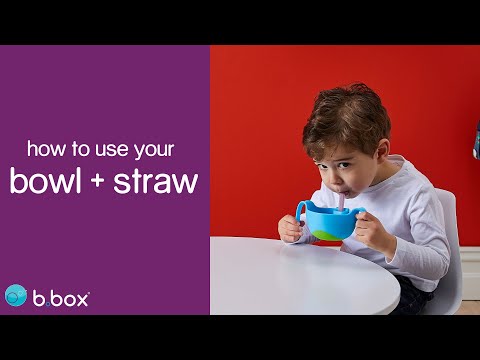 b.box bowl and straw