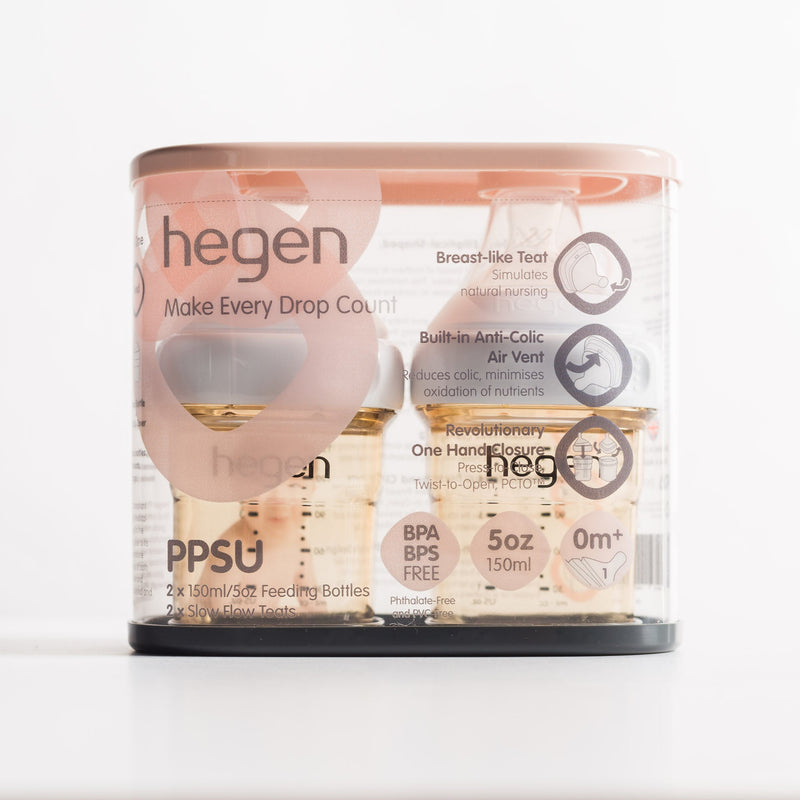 Hegen PCTO 150ml Feeding Bottle PPSU (2-pack)