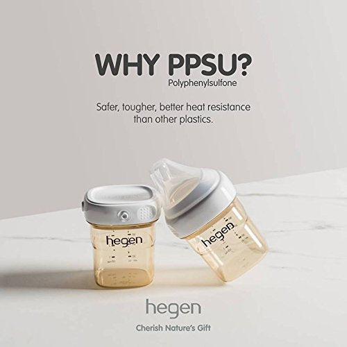 Hegen PCTO 240ml Feeding Bottle PPSU (2-Pack)