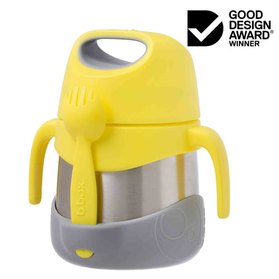 b.box Lemon Sherbet Insulated Food Jar | b.box UK | bboxbaby.co.uk