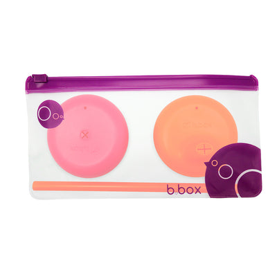 b.box universal silicone lid travel pack