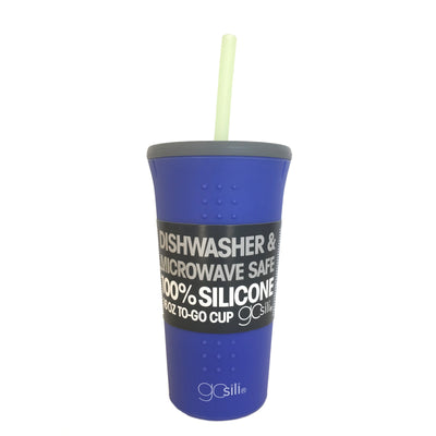 Gosili Silicone Straw Cups - 16OZ