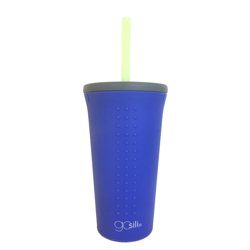 Gosili Silicone Straw Cups - 16OZ