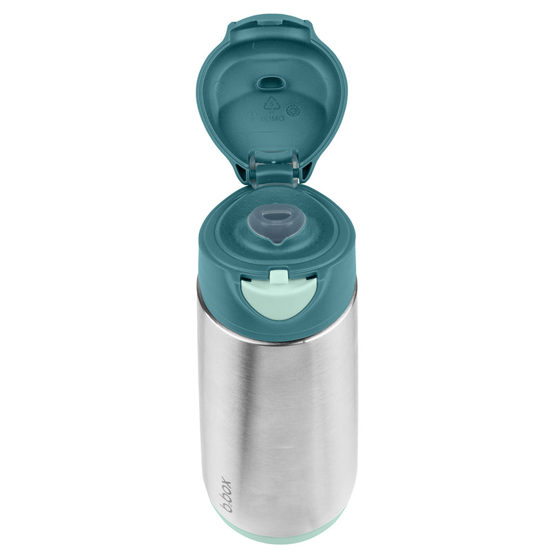 b.box Emerald Forest insulated sport spout drink bottle | b.box UK | bboxbaby.co.uk