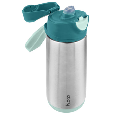 b.box Emerald Forest insulated sport spout drink bottle | b.box UK | bboxbaby.co.uk