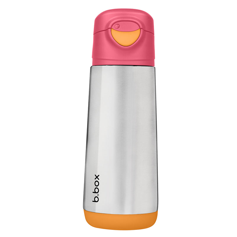 b.box Strawberry Shake insulated sport spout drink bottle | b.box UK | bboxbaby.co.uk