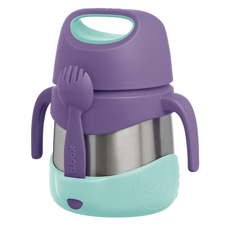 b.box Lilac Pop Insulated Food Jar | b.box UK | bboxbaby.co.uk